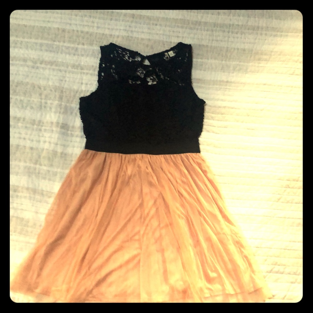 Little black and pink dress